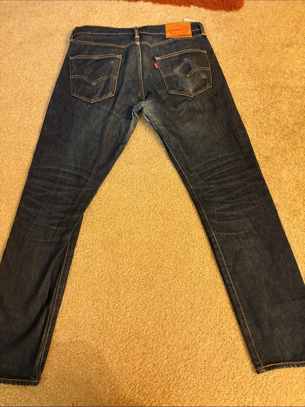 Levi's Slim Fit Dark Blue Denim Jeans